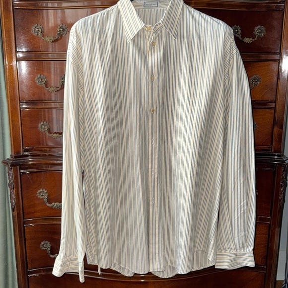 Vintage Gianni Versace dress shirt made in Italy size IT 52 - Picture 1 of 11
